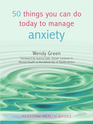 cover image of 50 Things You Can Do Today to Manage Anxiety